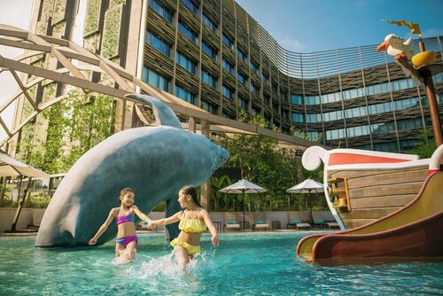 Внешний вид отеля Hong Kong Ocean Park Marriott Hotel в Гонконге (остров), фото 5