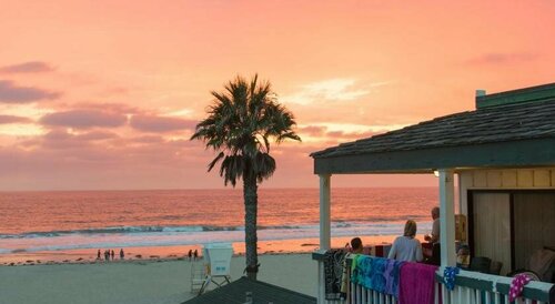 Внешний вид отеля The Beach Cottages в Сан-Диего, фото 3