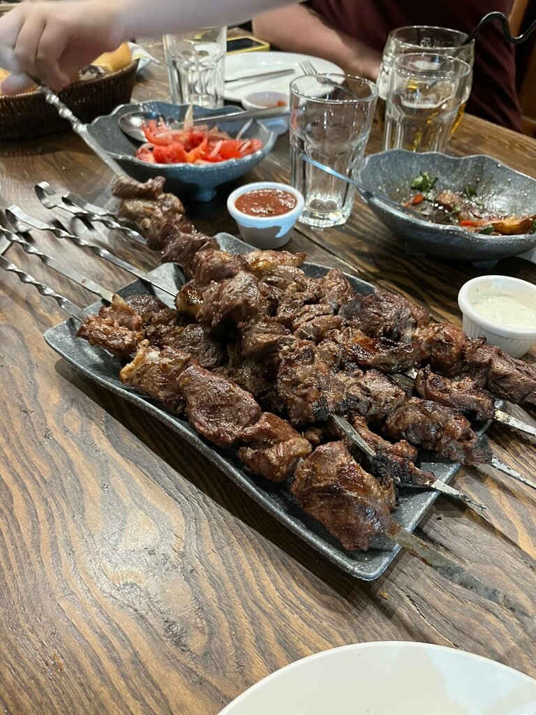 Cafe Kebab shop on Kirov, Almaty, photo