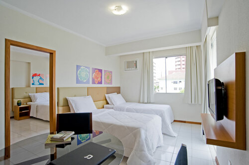 Внешний вид отеля Slim Joinville by Slaviero Hoteis в Жоинвилях, фото 4