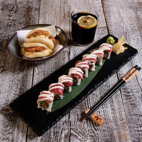 Sokak panoramaları: Chinese Sushi Express, suşi restoranı