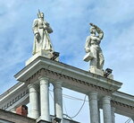 Дом серая лошадь (Aleutskaya Street, 17), landmark, attraction