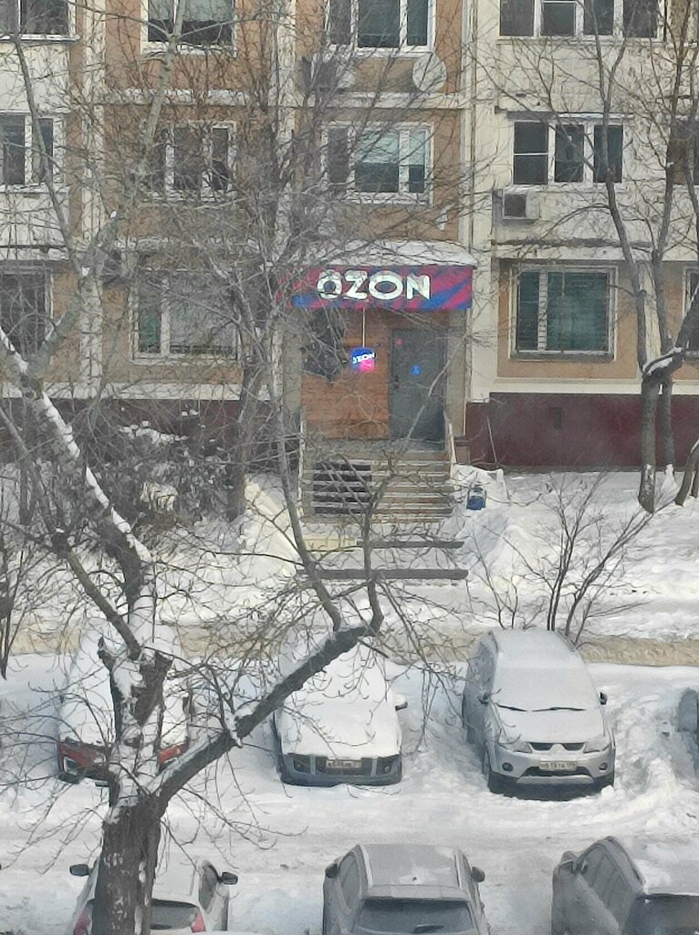 Point of delivery Ozon, Moscow, photo