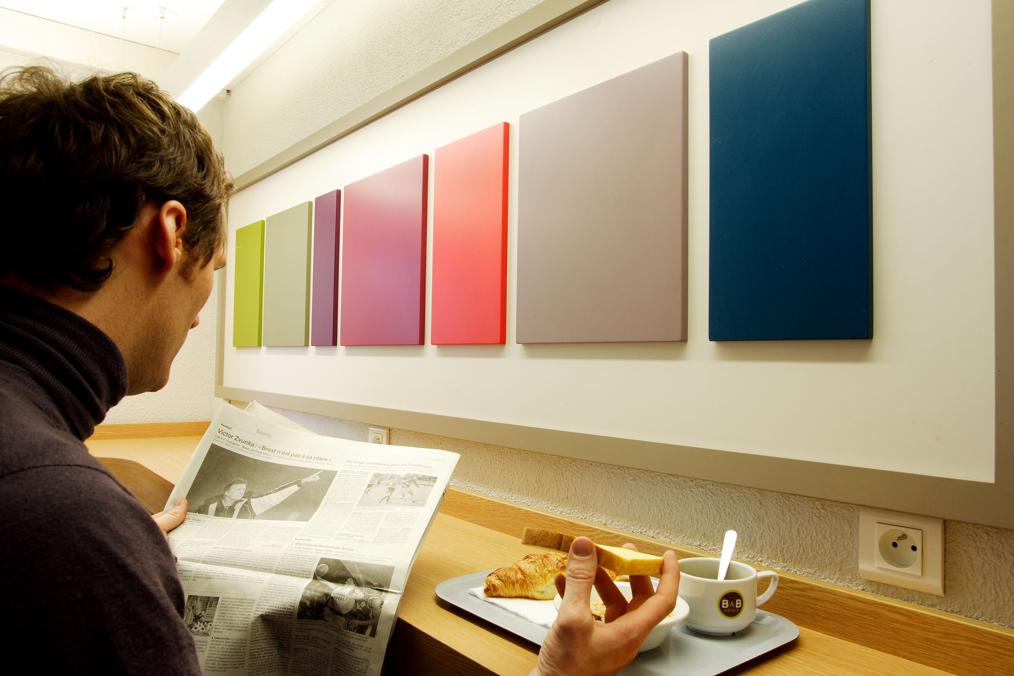 Фото B&b Hotel Brest Port du Moulin Blanc