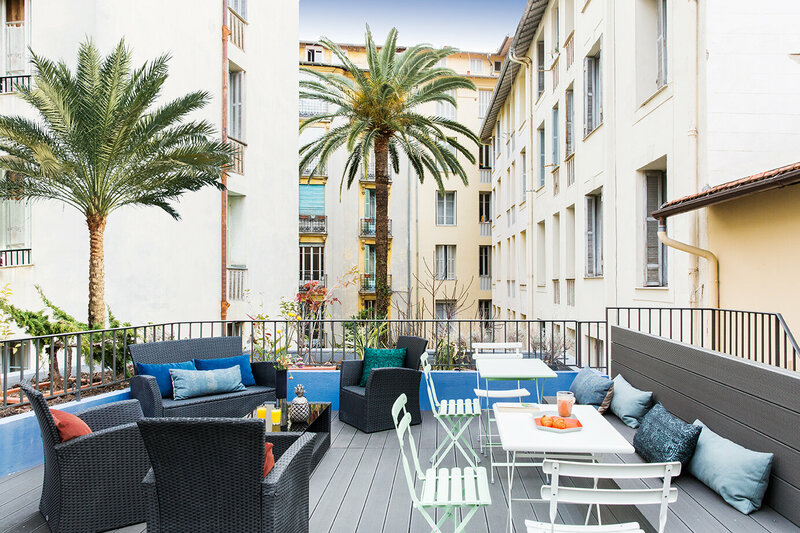 Гостиница Hotel Les Cigales в Ницце