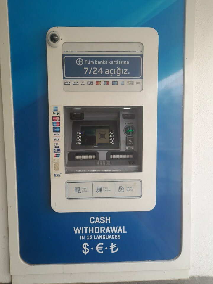 ATM Turkey Is Bank ATM, Bodrum, photo