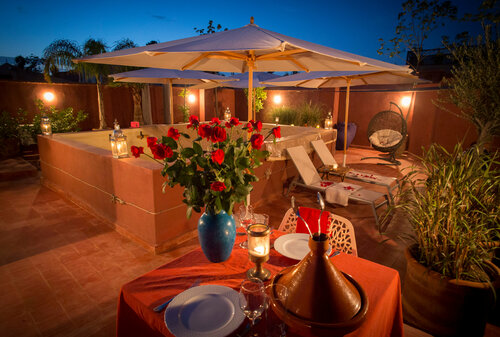 Гостиница Riad La Rose du Désert в Марракеше
