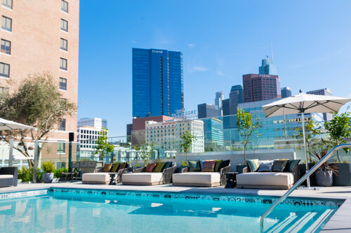 Гостиница The Mayfair Hotel Los Angeles в Лос-Анджелесе
