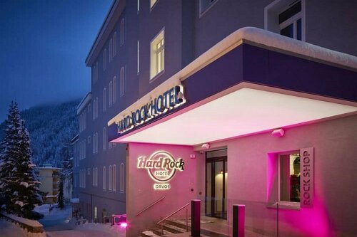 Внешний вид отеля Hard Rock Hotel Davos в Давосе, фото 1