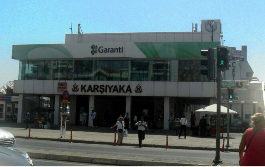 Harbour, port Karsiyaka Iskelesi, Izmir, photo