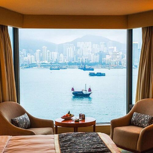 Внешний вид отеля Kowloon Shangri-La Hong Kong в Цзюлуне, фото 4