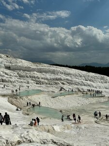 Pamukkale Travertines (Denizli, Pamukkale, Pamukkale Mah., Pamukkale Natural Park), landmark, attraction