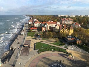 Променад Зеленоградска (Калининградская область, Зеленоградск), көрікті жер  Зеленоградскте