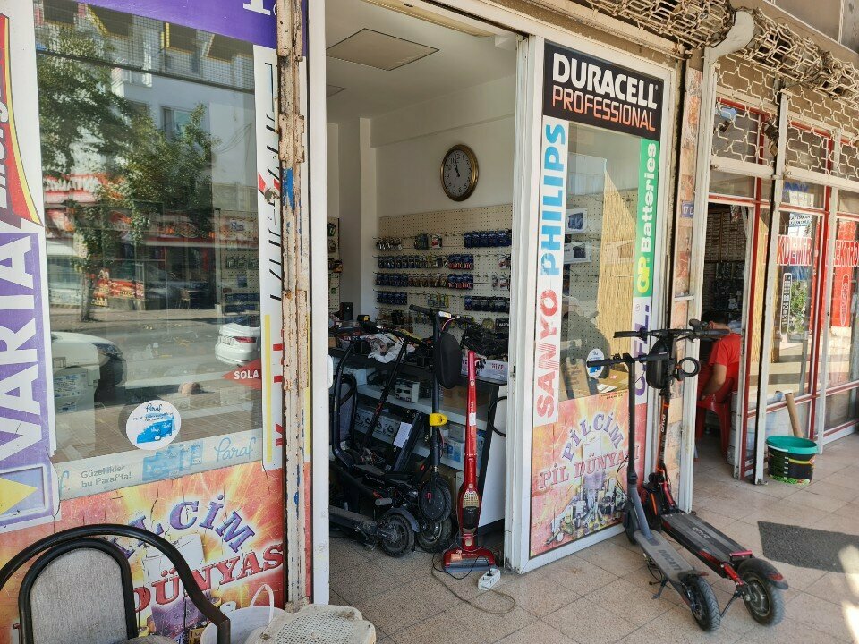 Batteries and chargers Pilcim Pil Dünyası, Antalya, photo