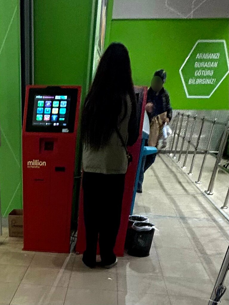 Payment terminal Milliön, Baku, photo