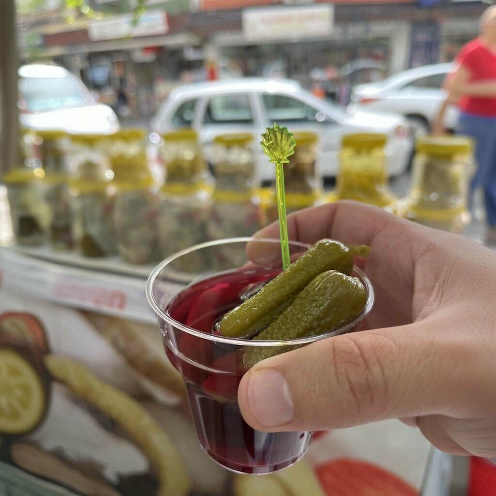 Farmers' market Pickle Maker Guven, Akhisar, photo