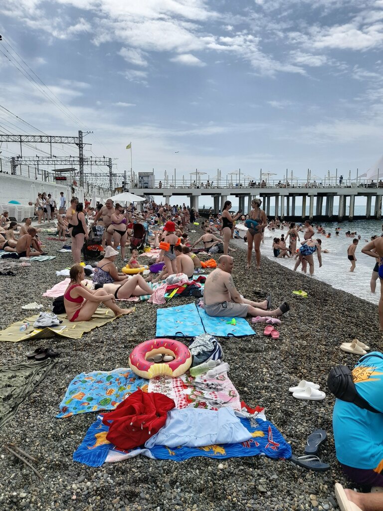 Sohil Municipal Beach of the Ussr, Sochi, foto