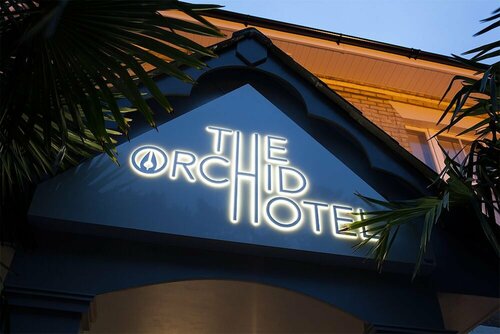 Внешний вид отеля The Orchid Hotel в Борнмуте, фото 1