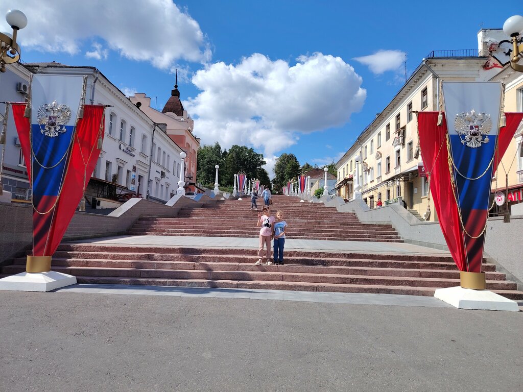 Landmark, attraction Дом жилой с аптекой, 1948 год, Bryansk, photo