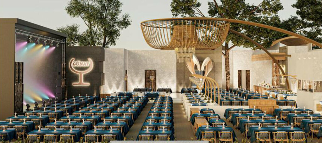 Nightclub Gunay Fountain, Cesme, photo