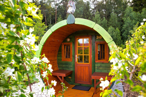 Гостиница Legoland Wilderness Barrels & Cabins в Биллунне