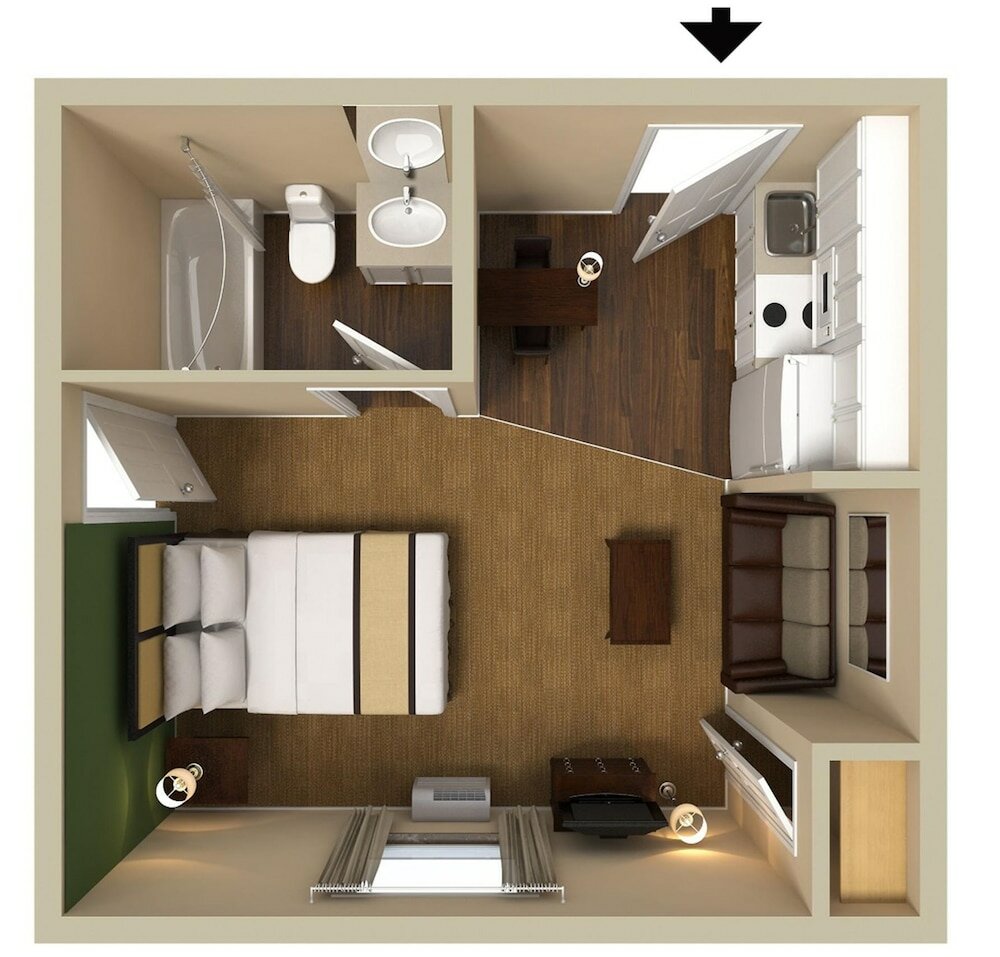 Фото Extended Stay America Suites Chesapeake Greenbrier Circle
