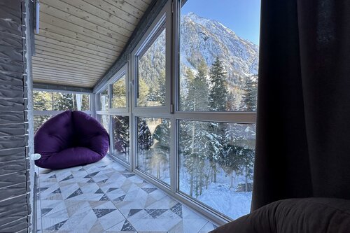 Внешний вид отеля МИРРОС Субай Отель Домбай в Домбае, фото 3