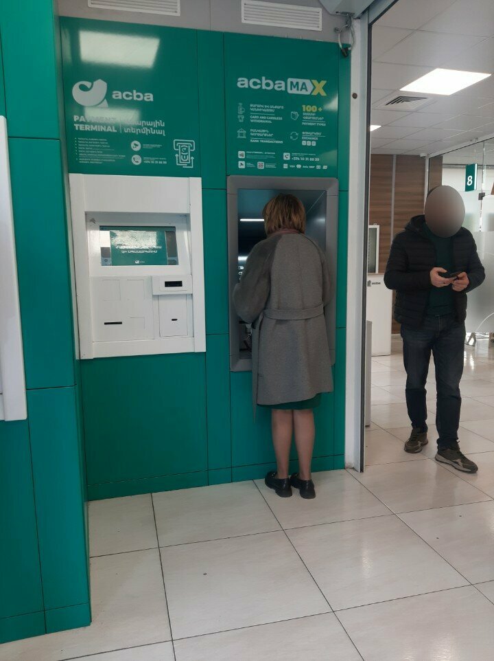 ATM Acba bank, Yerevan, photo