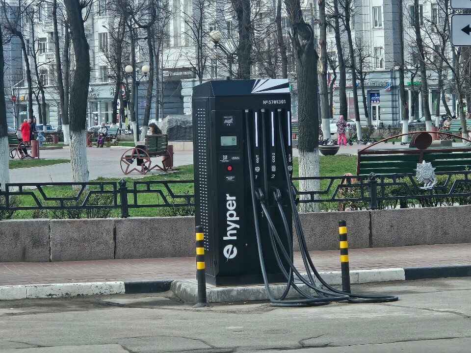 Electric car charging station Hyper, Orel, photo