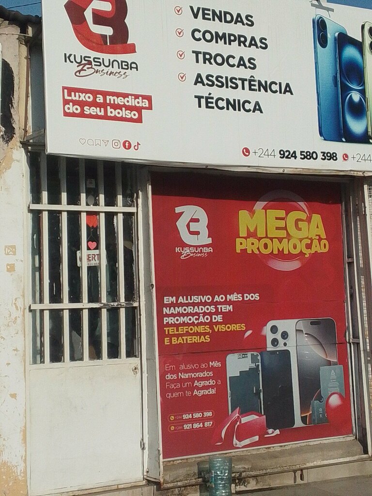 Items for mobile phones Kussunba, Loanda, photo
