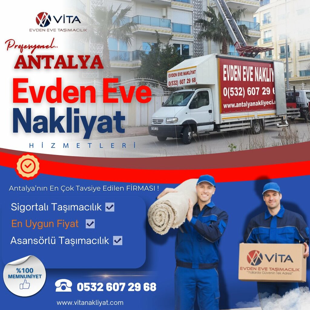 Moving company Vita Evden Eve Nakliyat, Antalya, photo