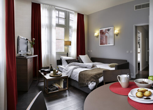 Гостиница Aparthotel Adagio Strasbourg Place Kleber в Страсбурге