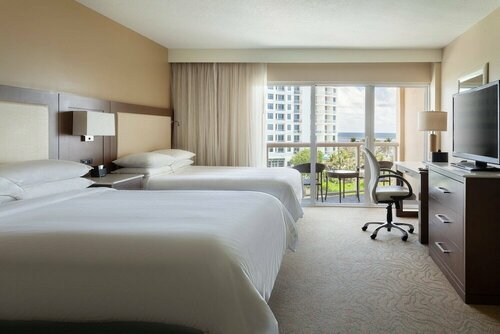 Гостиница Fort Lauderdale Marriott Pompano Beach Resort and SPA в Помпано Бич