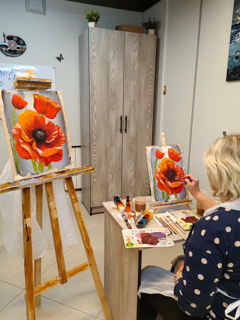 Art workshop Танцующие краски, Lubercy, photo