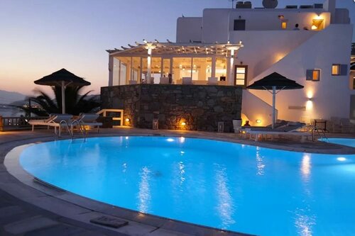 Внешний вид отеля Hermes Mykonos Hotel в Миконосе, фото 1