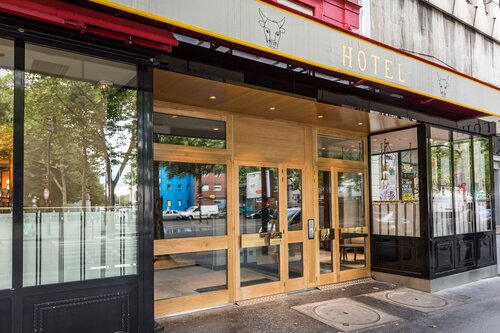 Гостиница Hotel Restaurant Au Bœuf Couronne в Париже