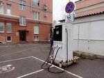 Electric vehicle charging station (Maliy Vasilyevskogo Ostrova Avenue, 58Б), estación de carga de vehículos eléctricos