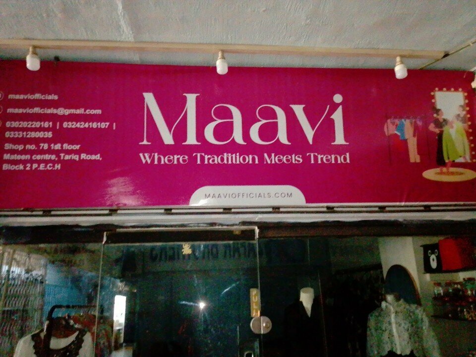 Clothing store Maavi, Karachi, photo