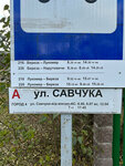 Vulica Sawchuka (Bresckaja voblasć, Biarozawski District, agragaradok Piershamajskaja, vulica Sawchuka), public transport stop