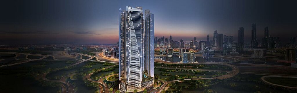 Multi-building complex Damac Towers, Dubai, photo