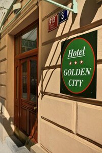 Гостиница Hotel Golden City Garni