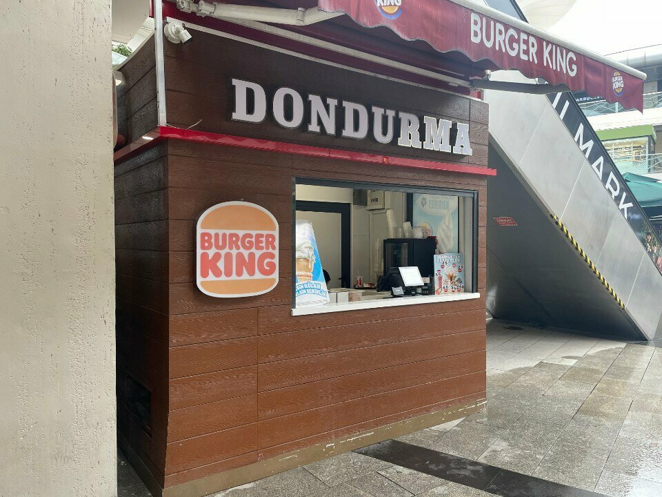 Ice cream Burger King, Antalya, photo