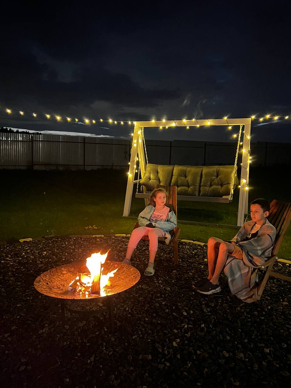 Фото Дом с березками