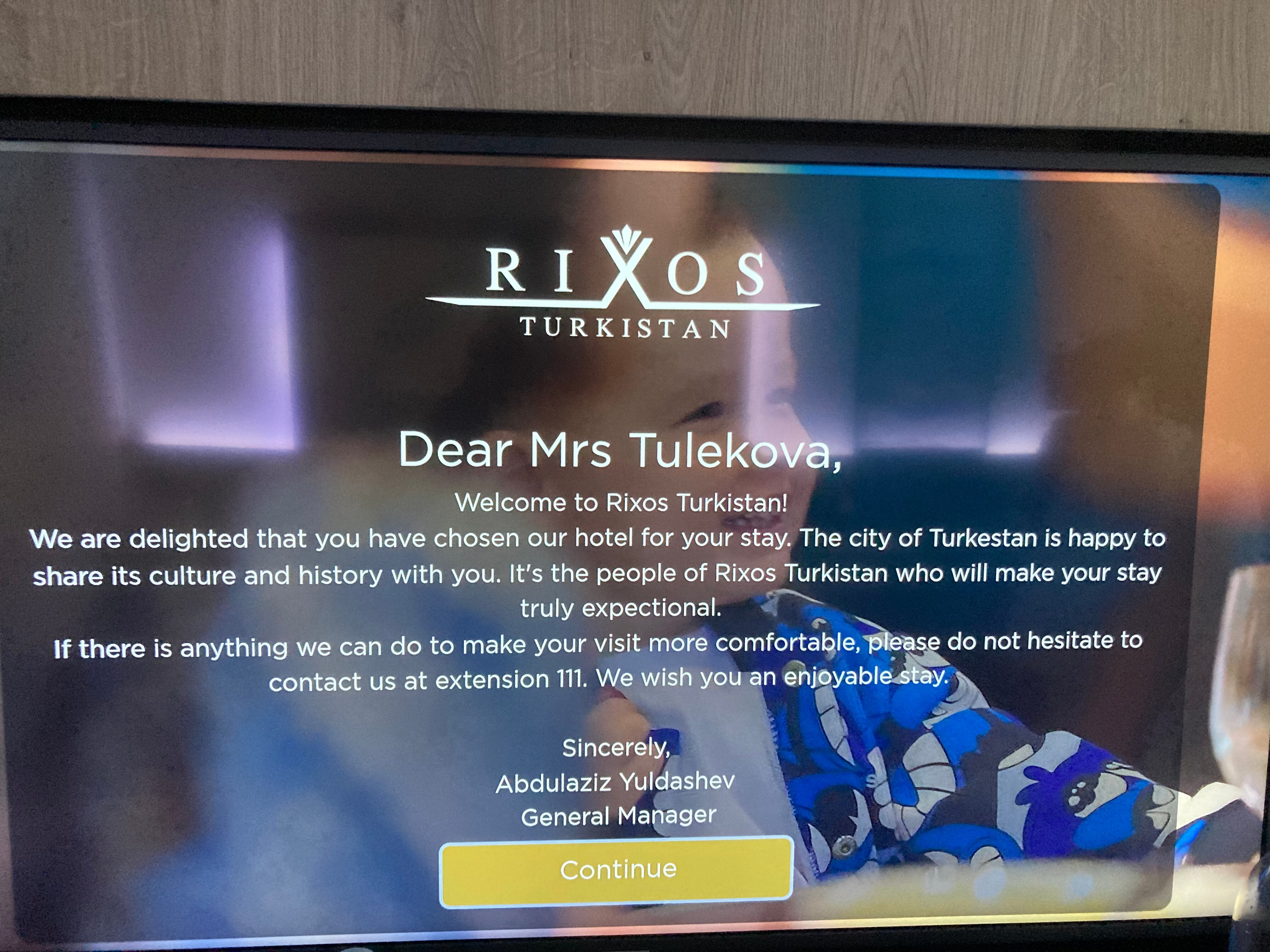 Фото Rixos Turkistan