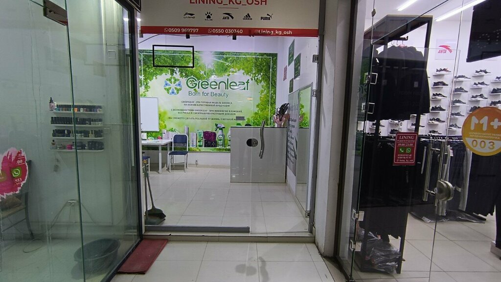 Perfume and cosmetics shop Greanleaf, Osh, photo