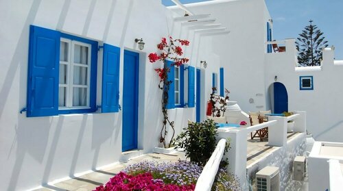 Внешний вид отеля Hotel Tagoo в Миконосе, фото 2