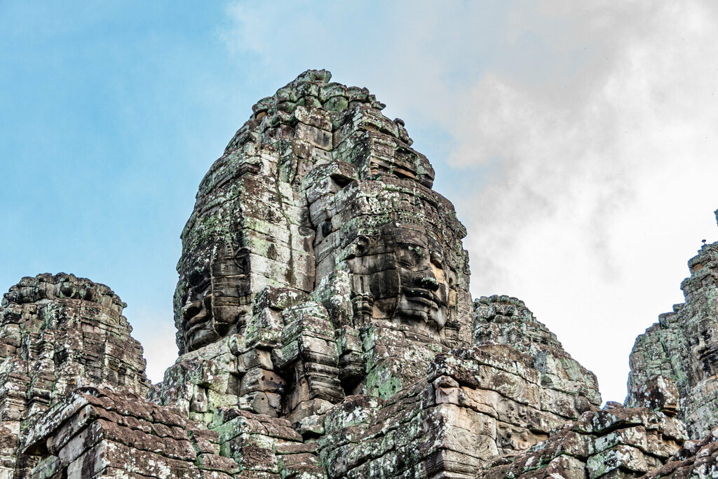 Landmark, attraction Bayon Temple, Earth, photo