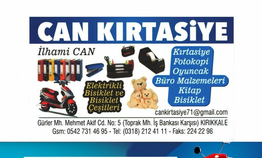 Stationery store Can Stationery, Kirikkale, photo