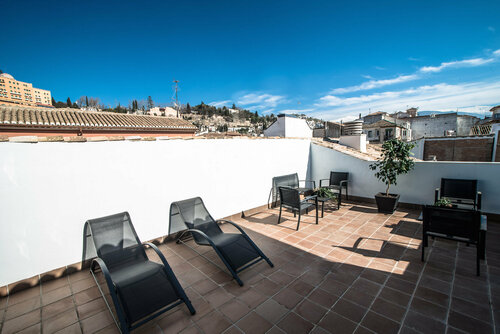 Внешний вид отеля Apartamentos Campo del Príncipe в Гранаде, фото 1