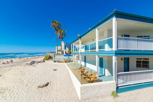 Гостиница Del Mar Motel on the Beach в Дель-Маре